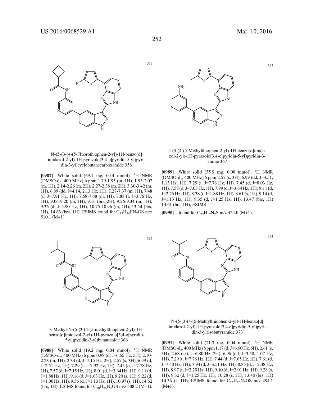 3-(1H-BENZO[D]IMIDAZOL-2-YL)-1H-PYRAZOLO[3,4-C]PYRIDINE AND THERAPEUTIC     USES THEREOF - diagram, schematic, and image 253