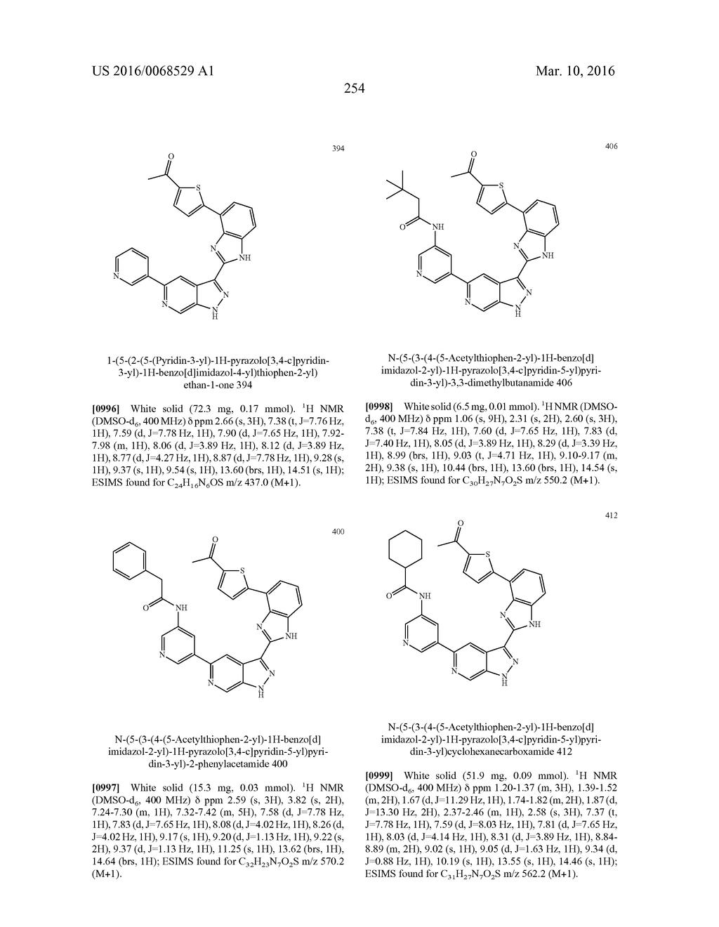 3-(1H-BENZO[D]IMIDAZOL-2-YL)-1H-PYRAZOLO[3,4-C]PYRIDINE AND THERAPEUTIC     USES THEREOF - diagram, schematic, and image 255