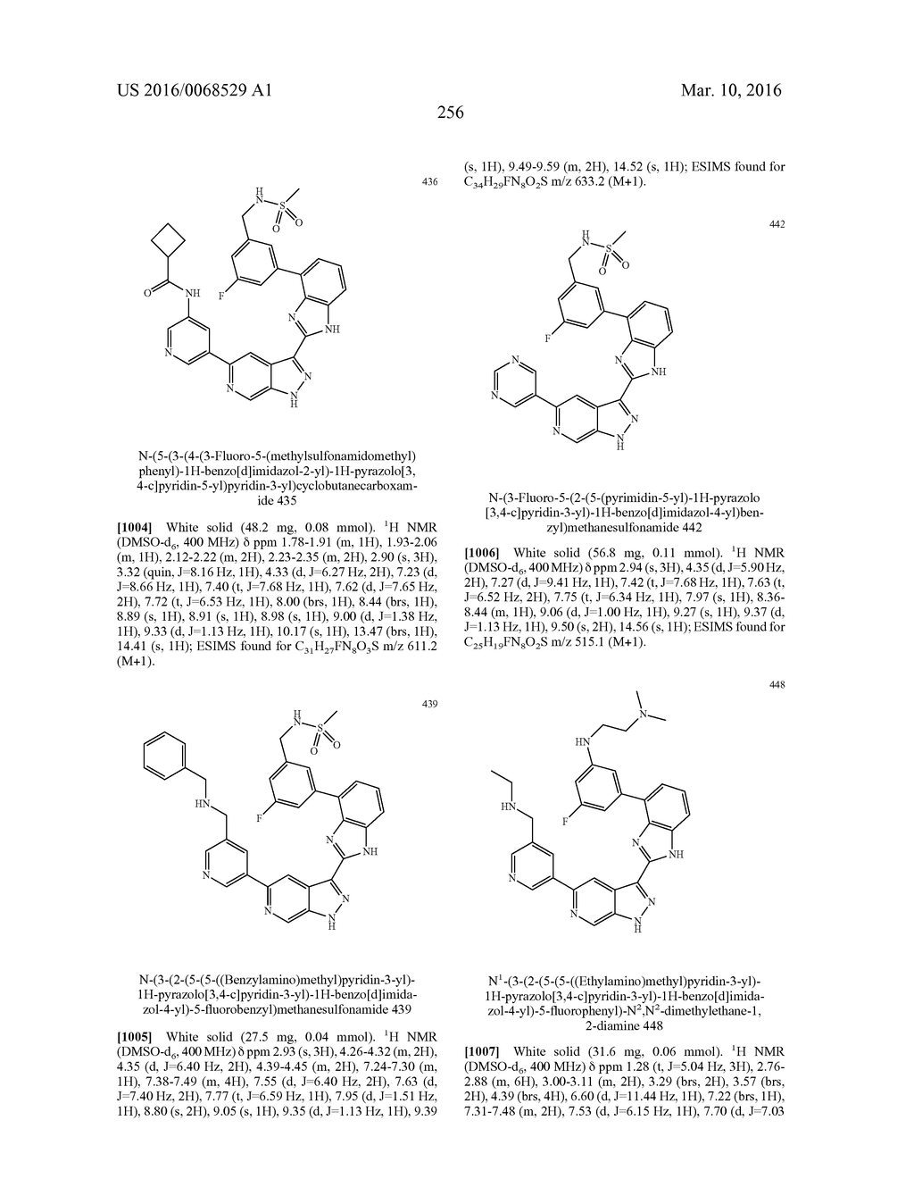 3-(1H-BENZO[D]IMIDAZOL-2-YL)-1H-PYRAZOLO[3,4-C]PYRIDINE AND THERAPEUTIC     USES THEREOF - diagram, schematic, and image 257