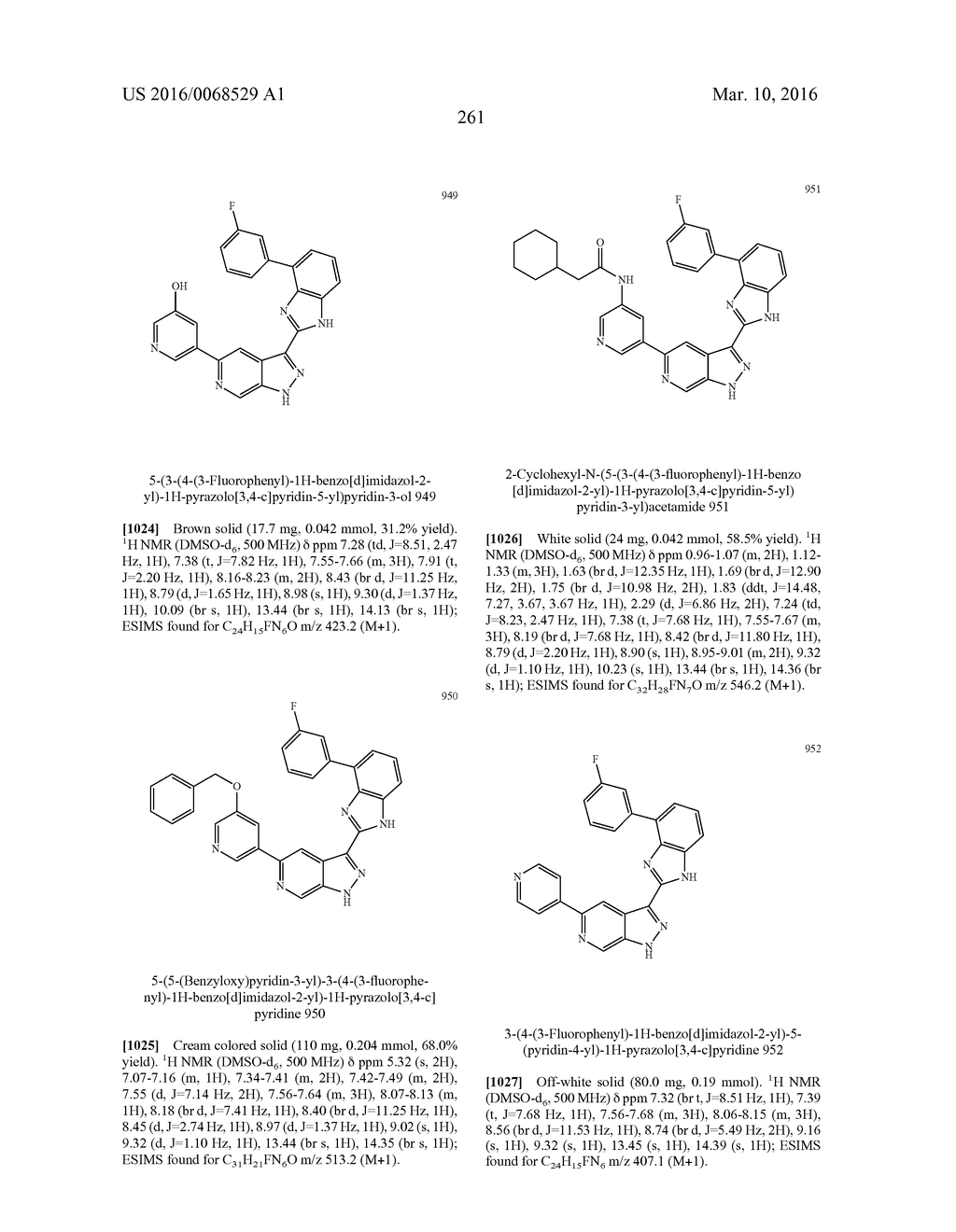 3-(1H-BENZO[D]IMIDAZOL-2-YL)-1H-PYRAZOLO[3,4-C]PYRIDINE AND THERAPEUTIC     USES THEREOF - diagram, schematic, and image 262