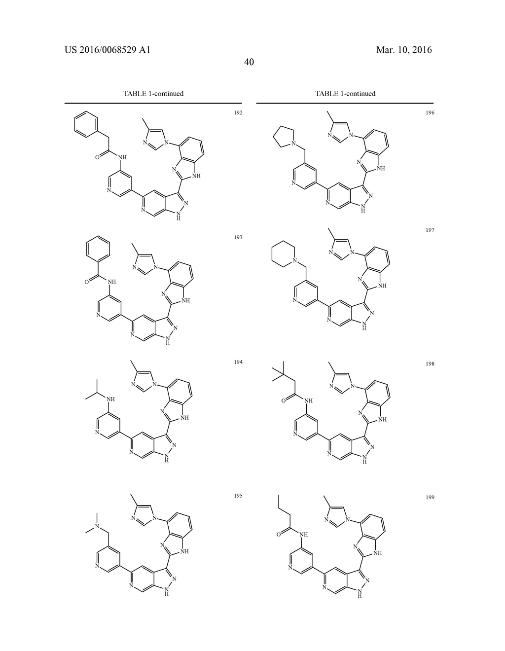 3-(1H-BENZO[D]IMIDAZOL-2-YL)-1H-PYRAZOLO[3,4-C]PYRIDINE AND THERAPEUTIC     USES THEREOF - diagram, schematic, and image 41