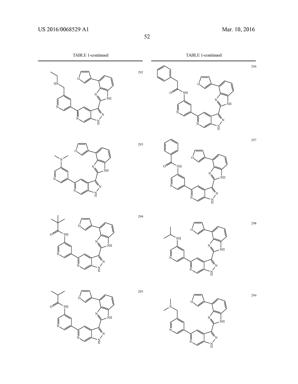 3-(1H-BENZO[D]IMIDAZOL-2-YL)-1H-PYRAZOLO[3,4-C]PYRIDINE AND THERAPEUTIC     USES THEREOF - diagram, schematic, and image 53