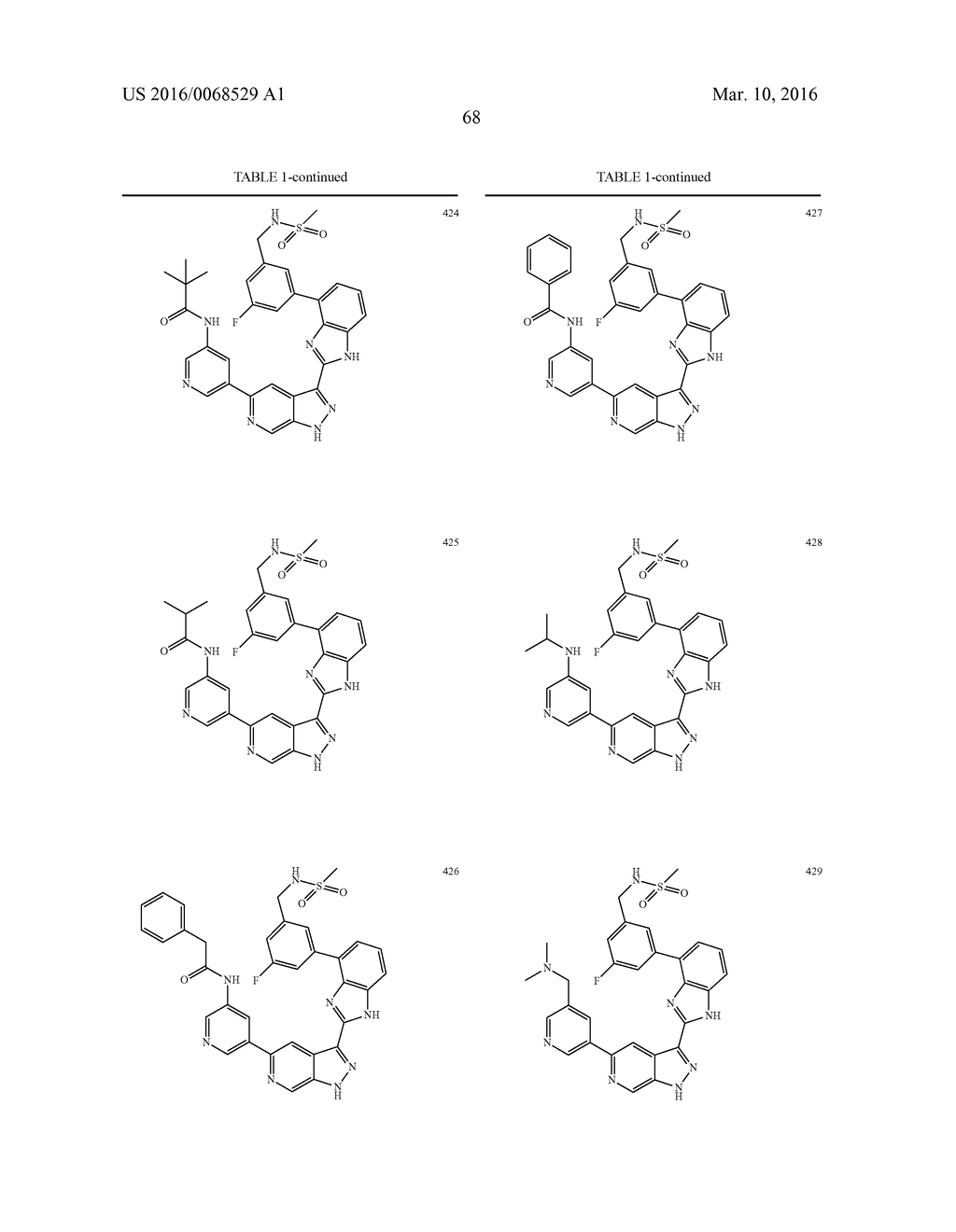 3-(1H-BENZO[D]IMIDAZOL-2-YL)-1H-PYRAZOLO[3,4-C]PYRIDINE AND THERAPEUTIC     USES THEREOF - diagram, schematic, and image 69