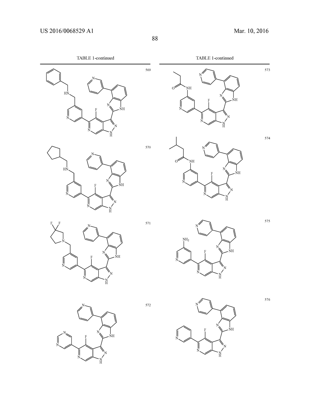 3-(1H-BENZO[D]IMIDAZOL-2-YL)-1H-PYRAZOLO[3,4-C]PYRIDINE AND THERAPEUTIC     USES THEREOF - diagram, schematic, and image 89