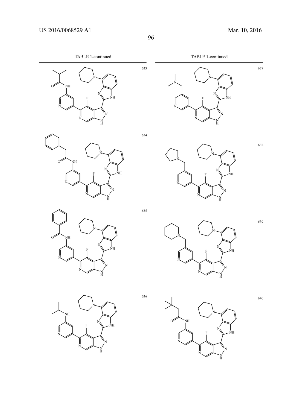 3-(1H-BENZO[D]IMIDAZOL-2-YL)-1H-PYRAZOLO[3,4-C]PYRIDINE AND THERAPEUTIC     USES THEREOF - diagram, schematic, and image 97