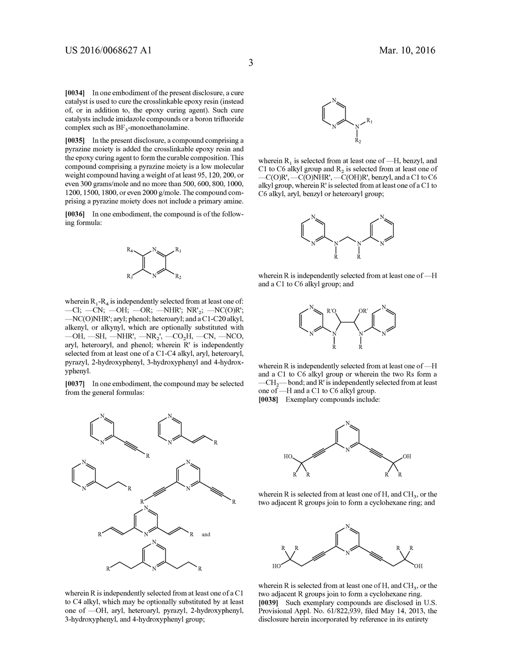 EPOXY RESINS COMPRISING A PYRAZINE-CONTAINING COMPOUND - diagram, schematic, and image 04