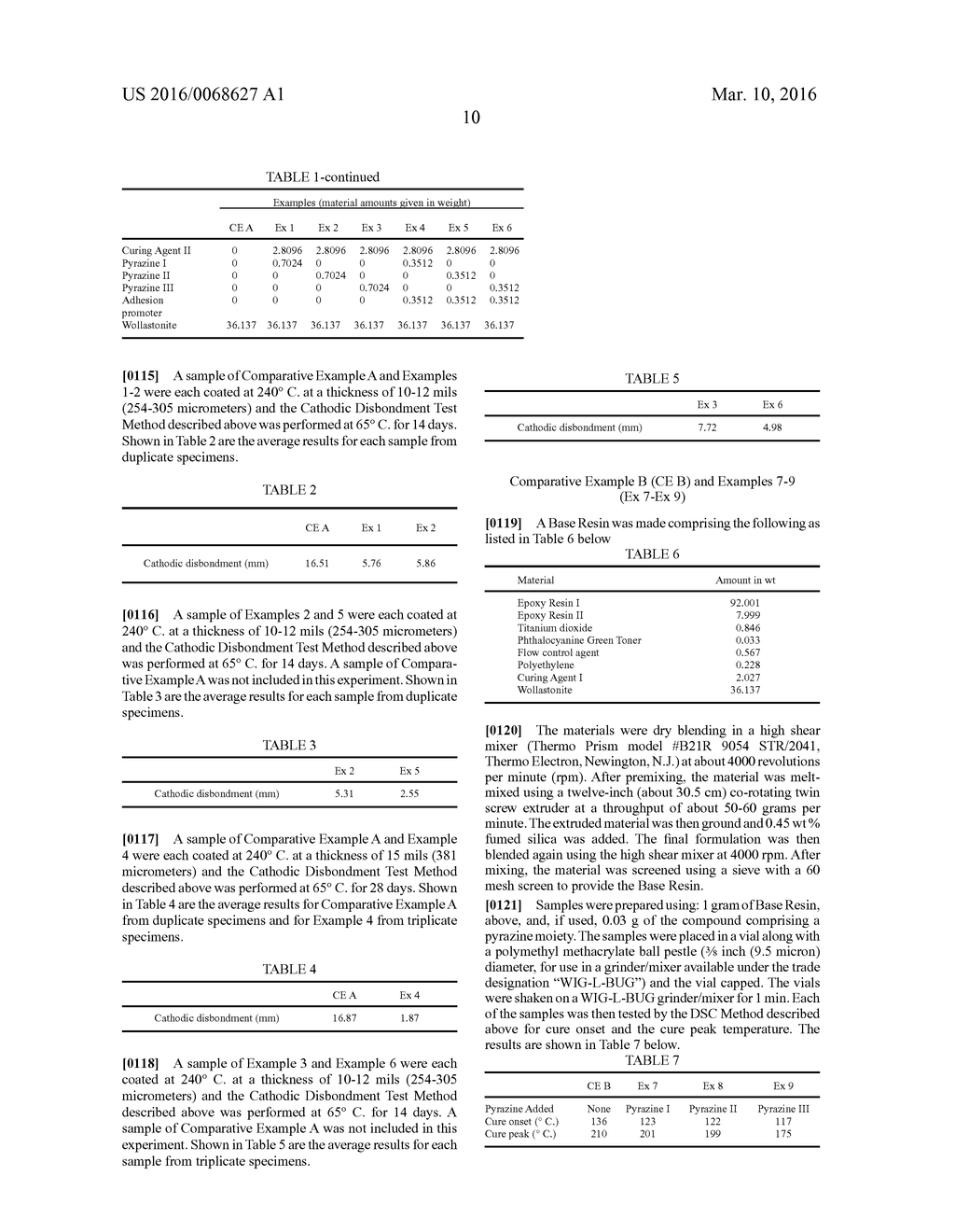 EPOXY RESINS COMPRISING A PYRAZINE-CONTAINING COMPOUND - diagram, schematic, and image 11