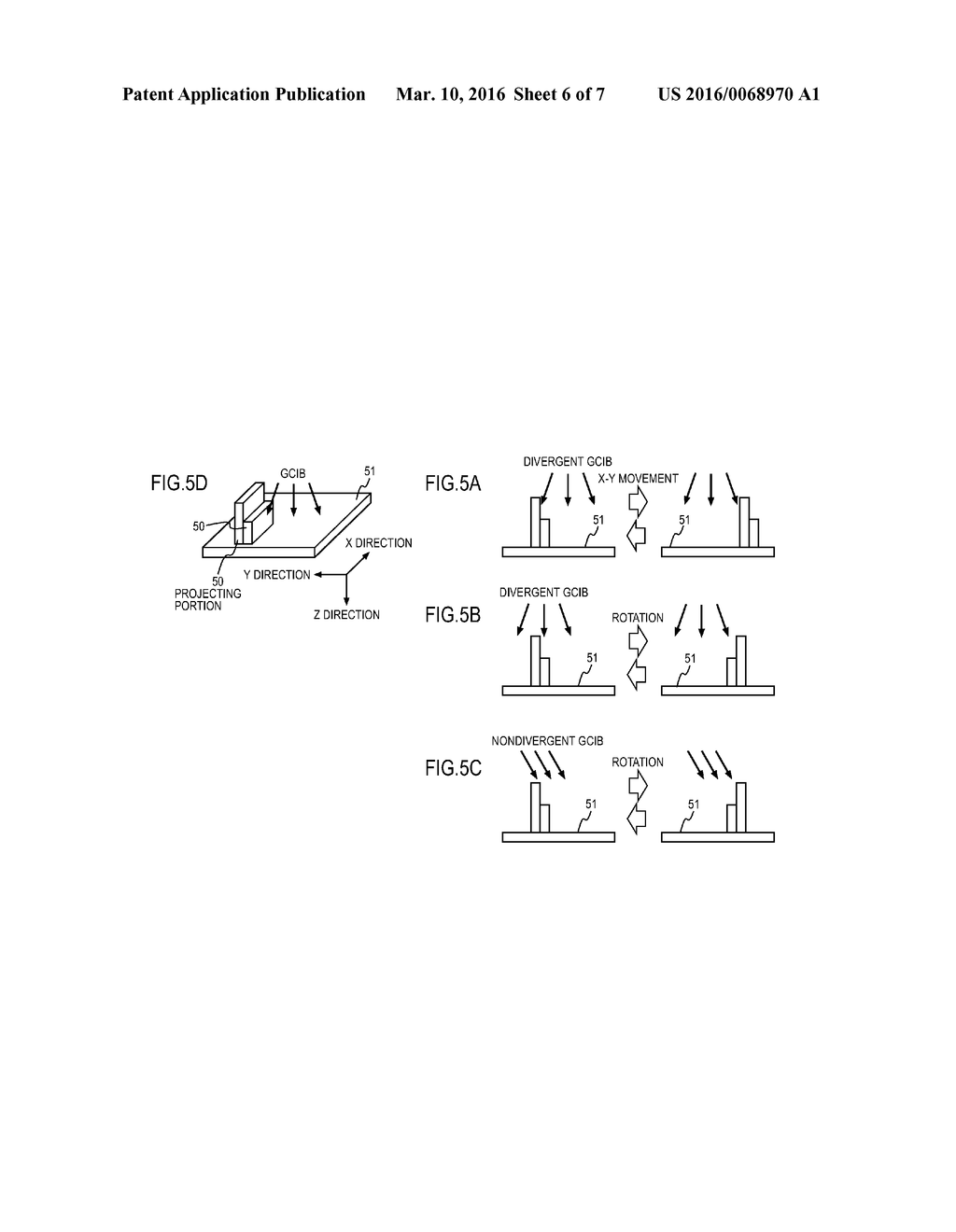 METHOD OF SMOOTHING SOLID SURFACE WITH GAS CLUSTER ION BEAM AND SOLID     SURFACE SMOOTHING APPARATUS - diagram, schematic, and image 07