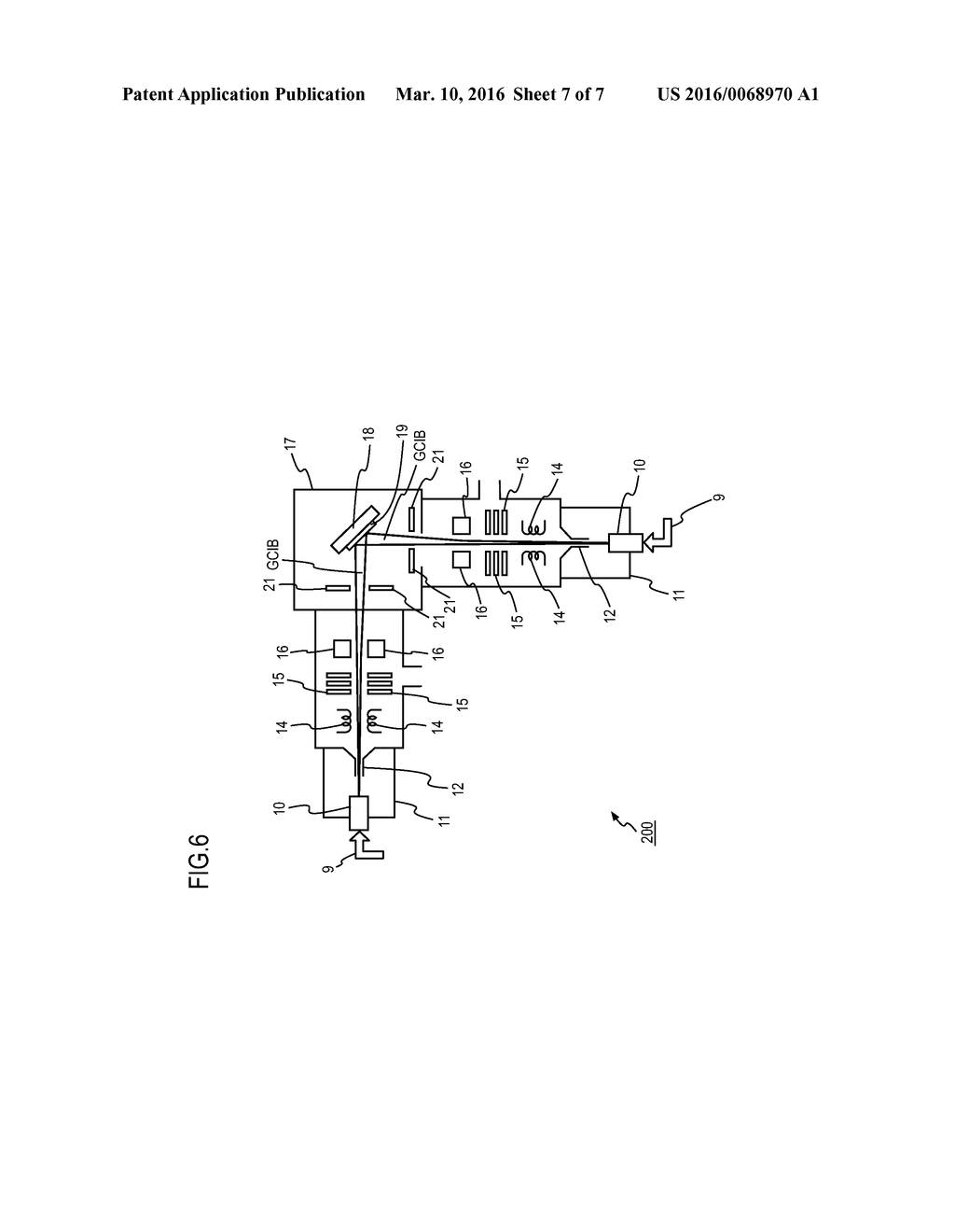 METHOD OF SMOOTHING SOLID SURFACE WITH GAS CLUSTER ION BEAM AND SOLID     SURFACE SMOOTHING APPARATUS - diagram, schematic, and image 08