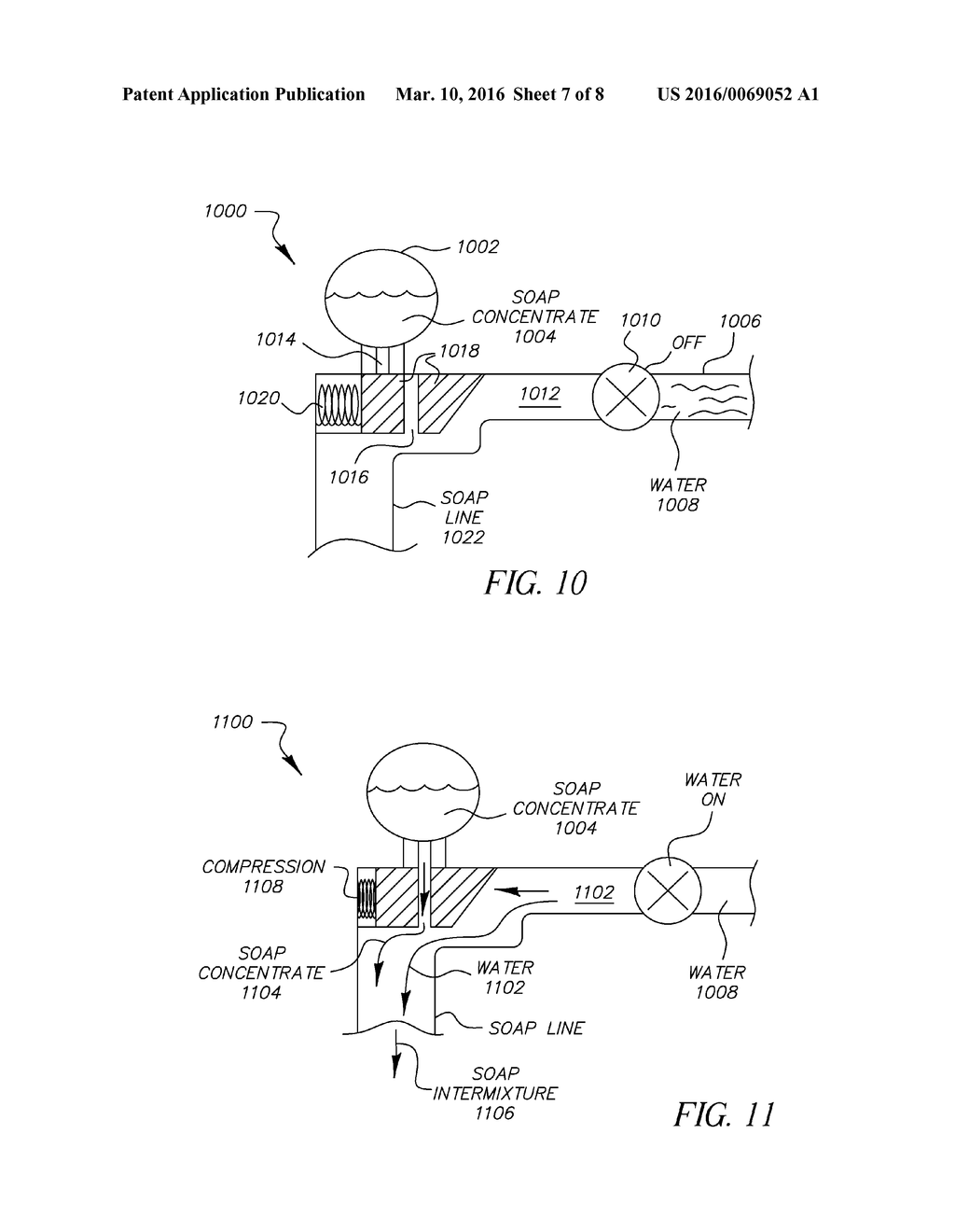 Faucet System Comprising a Liquid Soap Delivery Line - diagram, schematic, and image 08