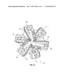 MULTI-CHAMFER CUTTING ELEMENTS HAVING A SHAPED CUTTING FACE, EARTH-BORING     TOOLS INCLUDING SUCH CUTTING ELEMENTS, AND RELATED METHODS diagram and image