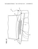 REPAIRED OR REMANUFACTURED BLADE PLATFORM FOR A GAS TURBINE ENGINE diagram and image