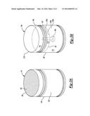 OPPOSED PISTON TWO-STROKE ENGINE WITH THERMAL BARRIER diagram and image