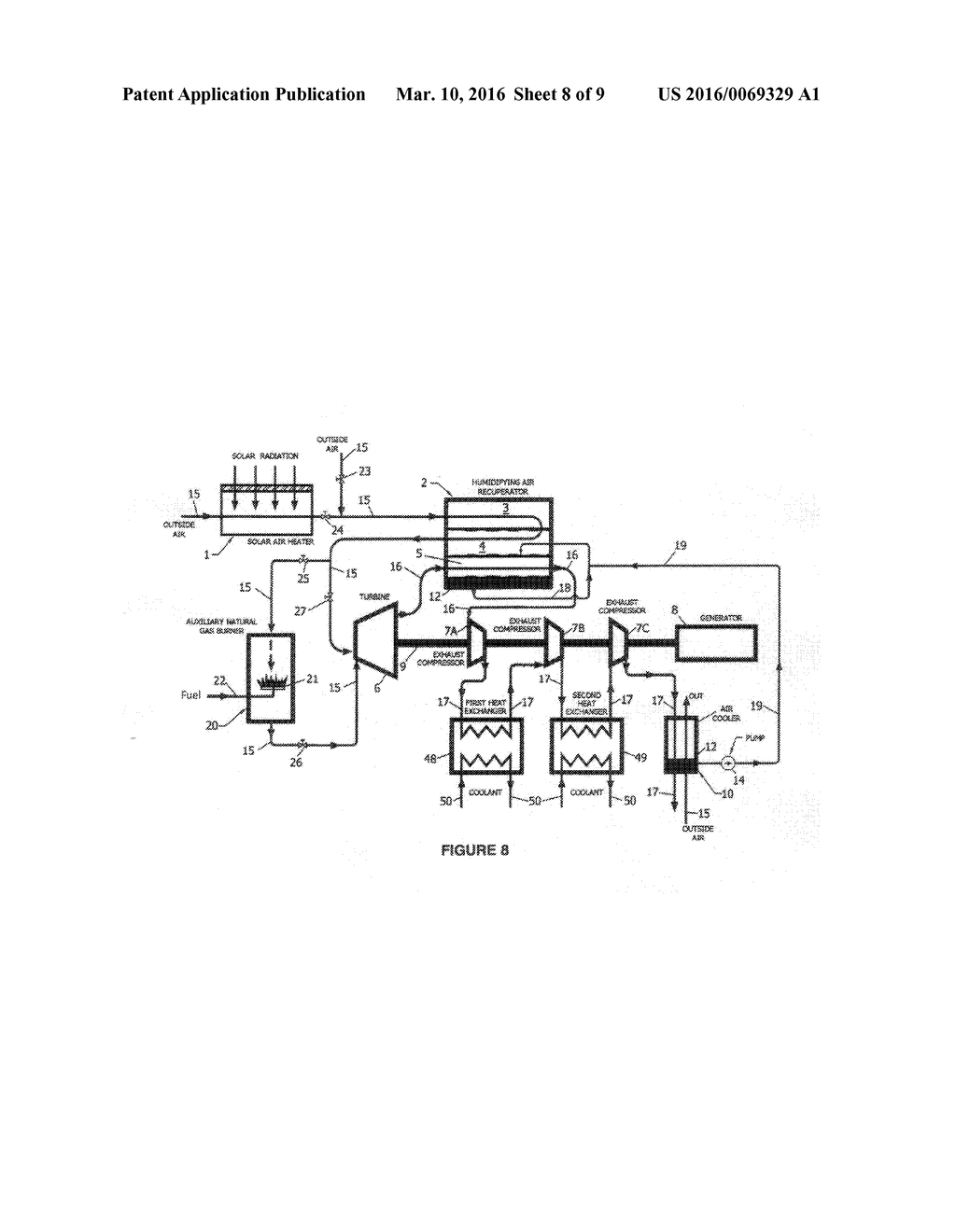 ADVANCED SOLAR THERMALLY DRIVEN POWER SYSTEM AND METHOD - diagram, schematic, and image 09