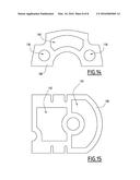 COMPRESSIBLE FILLER PIECE FOR A BRAKE CALLIPER OF A RAILWAY VEHICLE diagram and image