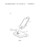 DOCKING STATION WITH INTEGRAL DEVICE SUPPORT STRUCTURE diagram and image