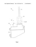 APPARATUS FOR CONNECTING A FIBER OPTIC OR RIGID LIGHT GUIDE TO A LIGHT     SOURCE diagram and image