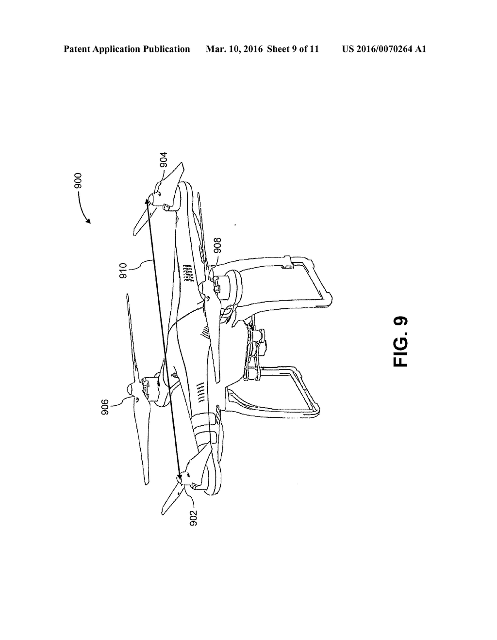 VELOCITY CONTROL FOR AN UNMANNED AERIAL VEHICLE - diagram, schematic, and image 10