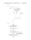 DEVICE FOR CONTROLLING MOBILE TERMINAL AND METHOD OF CONTROLLING THE     MOBILE TERMINAL diagram and image