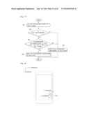 DEVICE FOR CONTROLLING MOBILE TERMINAL AND METHOD OF CONTROLLING THE     MOBILE TERMINAL diagram and image