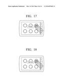 METHOD OF INPUTTING USER COMMAND AND ELECTRONIC APPARATUS USING THE SAME diagram and image