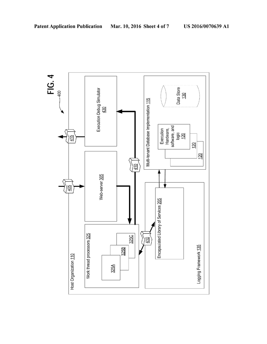 METHODS AND SYSTEMS FOR DEBUGGING BYTECODE IN AN ON-DEMAND SERVICE     ENVIRONMENT - diagram, schematic, and image 05