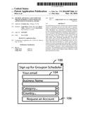 METHOD, APPARATUS, AND COMPUTER PROGRAM PRODUCT FOR SCHEDULING     APPOINTMENTS WITH DEAL OFFERS diagram and image