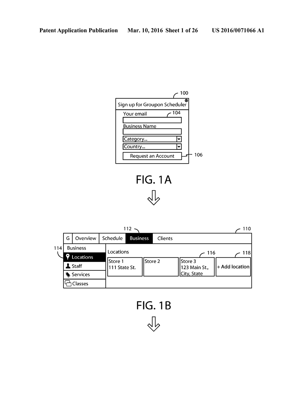 METHOD, APPARATUS, AND COMPUTER PROGRAM PRODUCT FOR SCHEDULING     APPOINTMENTS WITH DEAL OFFERS - diagram, schematic, and image 02