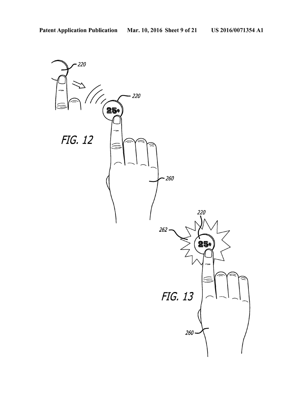 Multi-Touch Gesture Gaming System and Method - diagram, schematic, and image 10