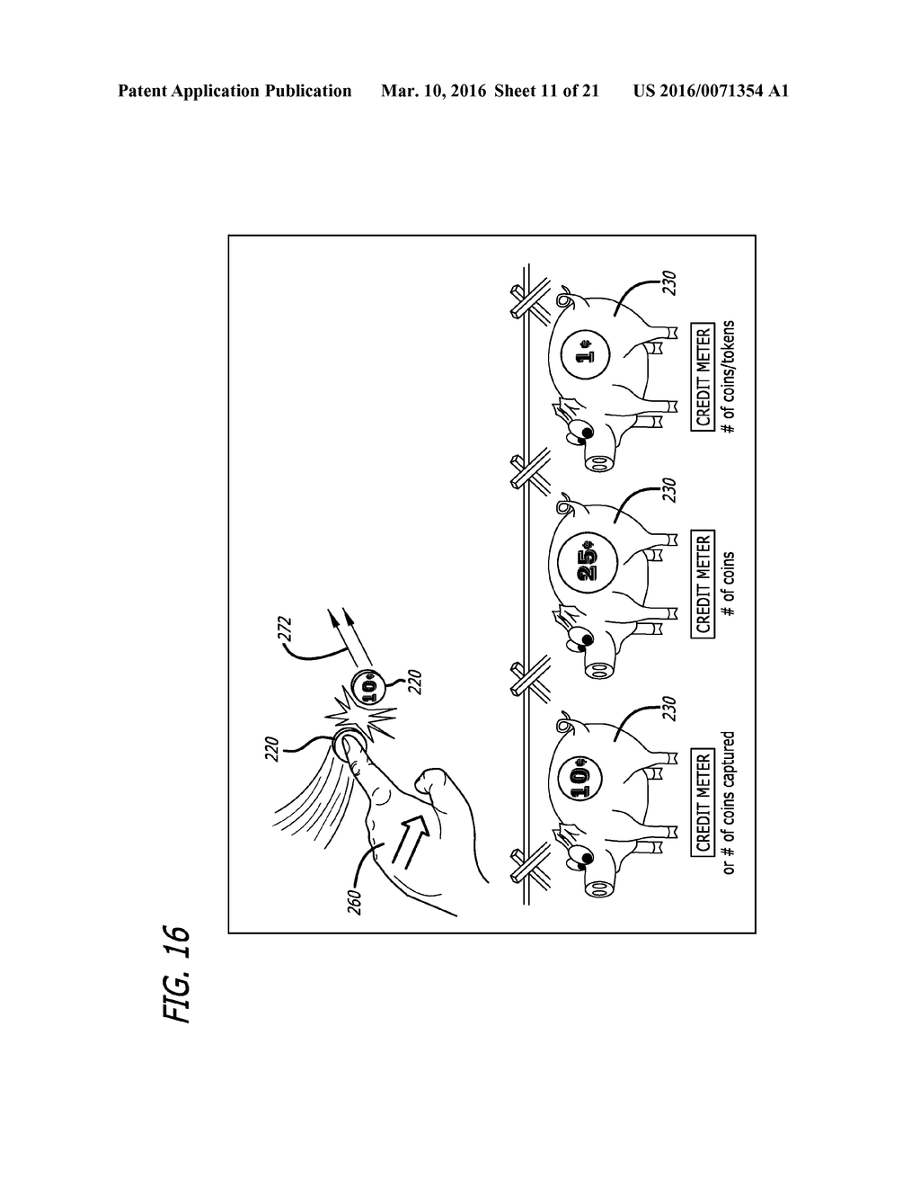 Multi-Touch Gesture Gaming System and Method - diagram, schematic, and image 12