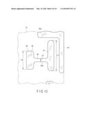 INTERLEAVE CIRCUIT OF CONDUCTIVE CIRCUIT PORTION OF DISK DRIVE FLEXURE diagram and image