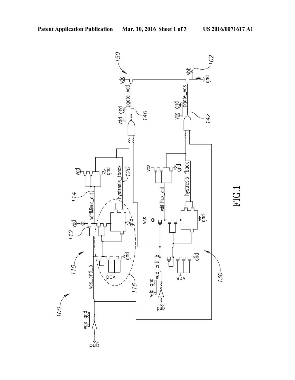 VOLTAGE COMPARATOR CIRCUIT AND USAGE THEREOF - diagram, schematic, and image 02