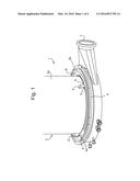 ASSEMBLY OF LINER AND FLANGE FOR VERTICAL FURNACE AS WELL AS A VERTICAL     PROCESS FURNACE diagram and image