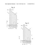 ASSEMBLY OF LINER AND FLANGE FOR VERTICAL FURNACE AS WELL AS A VERTICAL     PROCESS FURNACE diagram and image