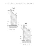 ASSEMBLY OF LINER AND FLANGE FOR VERTICAL FURNACE AS WELL AS A VERTICAL     PROCESS FURNACE diagram and image