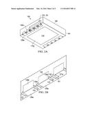 PACKAGED SEMICONDUCTOR DEVICES HAVING SOLDERABLE LEAD SURFACES EXPOSED BY     GROOVES IN PACKAGE COMPOUND diagram and image