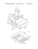 PACKAGED SEMICONDUCTOR DEVICES HAVING SOLDERABLE LEAD SURFACES EXPOSED BY     GROOVES IN PACKAGE COMPOUND diagram and image