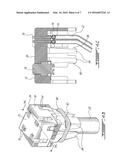 COUPLER CONNECTOR AND CABLE TERMINATOR WITH END CONTACTS diagram and image