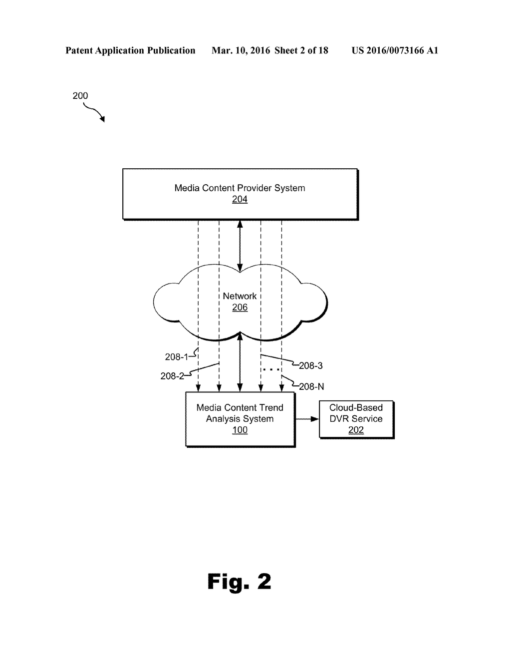 Methods and Systems for Identifying a Media Program Clip Associated With a     Trending Topic - diagram, schematic, and image 03