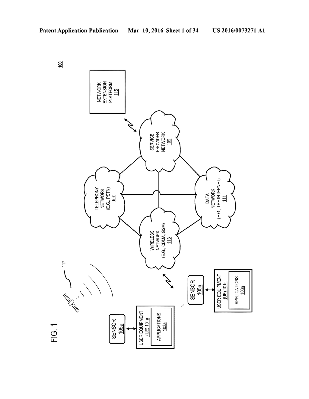 SYSTEM AND METHOD FOR PROVIDING EXTENSION OF NETWORK COVERAGE - diagram, schematic, and image 02