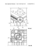 CABINET FRAME ENCLOSURES, FRAME MEMBERS AND CORRESPONDING METHODS diagram and image