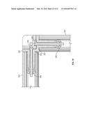 CABINET FRAME ENCLOSURES, FRAME MEMBERS AND CORRESPONDING METHODS diagram and image