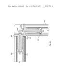 CABINET FRAME ENCLOSURES, FRAME MEMBERS AND CORRESPONDING METHODS diagram and image