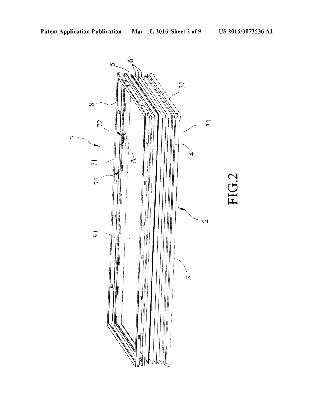 DISPLAY APPARATUS AND PANEL FIXING DEVICE THEREOF - diagram, schematic, and image 03