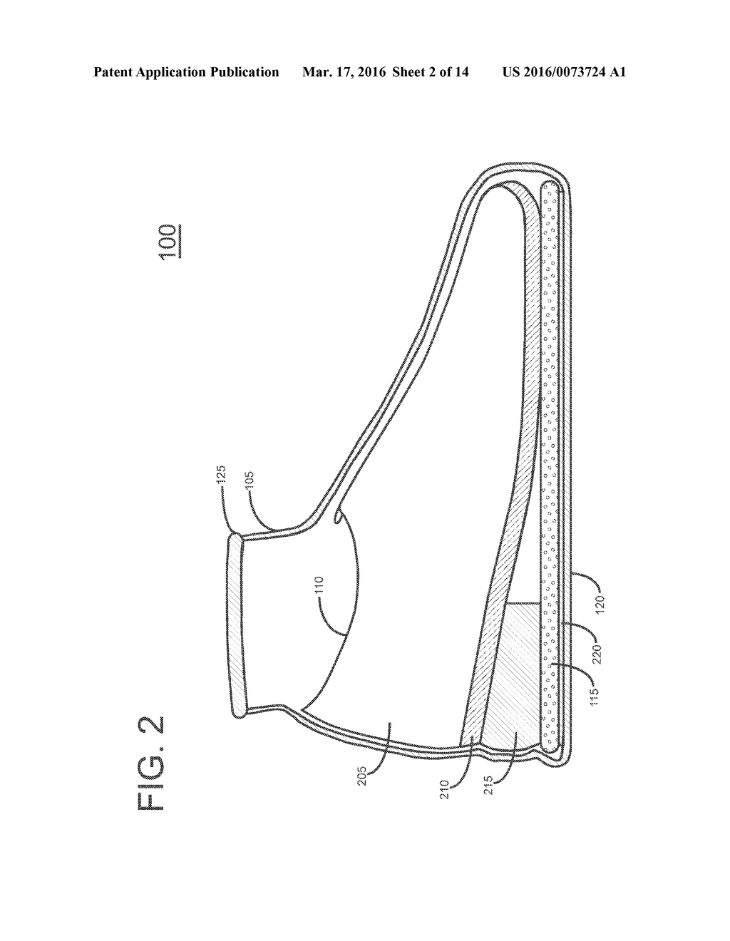 Shoe Cover System With Internal Cushioning Member - diagram, schematic, and image 03