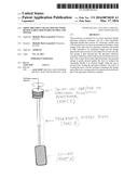 Urine Specimen Collection Kit With Retractable/Adjustable Handle and     Sponge diagram and image