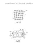 Nonwoven Material Having Discrete Three-Dimensional Deformations With Wide     Base Openings That are Base Bonded to Additional Layer diagram and image