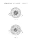 GOLF BALL CORES HAVING FOAM CENTER AND THEMOPLASTIC OUTER LAYERS diagram and image