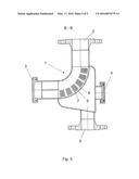 INLET ELBOW WITH CURVED SCREEN diagram and image