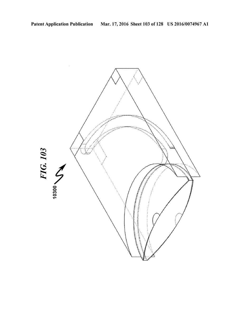 INTRAOCULAR LENS (IOL) FABRICATION SYSTEM AND METHOD - diagram, schematic, and image 104